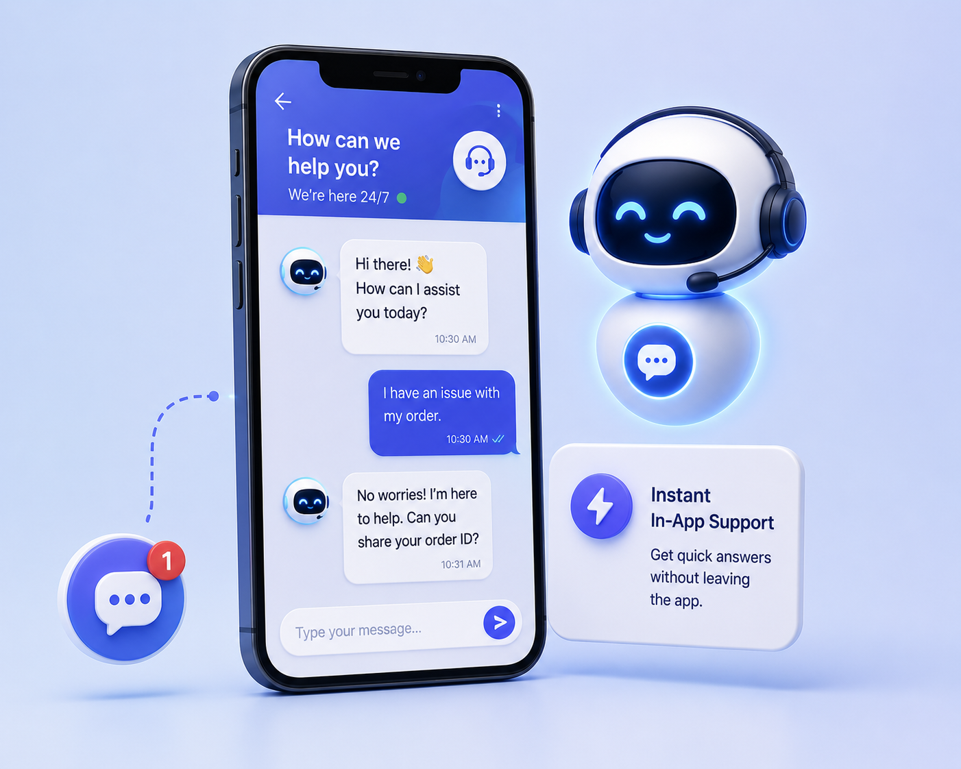 Instant In-App Support